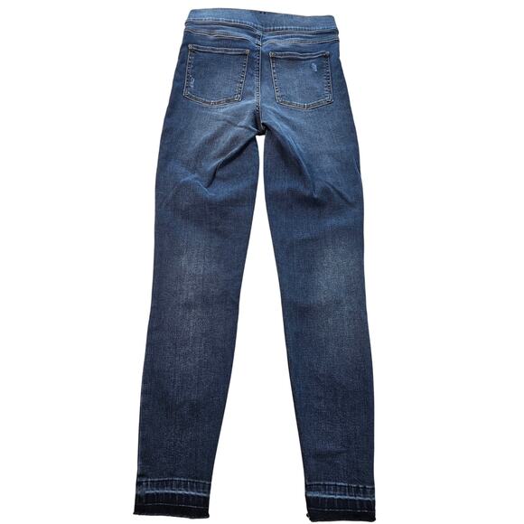 Spanx size small S pull on jegging jeans pants EUC casual stretch ankle pants - Picture 2 of 9
